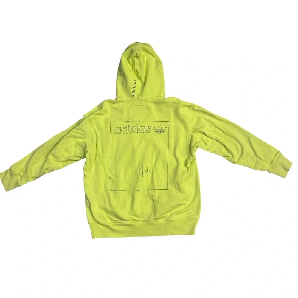 ⚡️ ADIDAS ORIGINALS NEON GRAPHIC HOODIE ⚡️ Size Medium - Picture 5 of 6